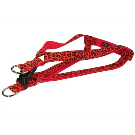 FLYFREE Leopard Dog HarnessOrange Small FL515995